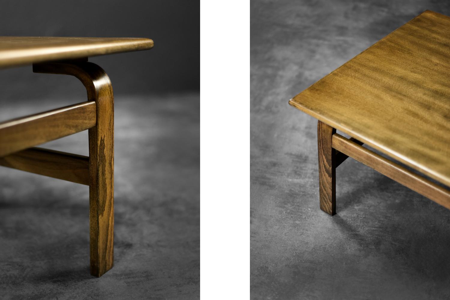 Vintage Mid-Century Scandinavian Modern Oak Couchtisch von Karl-Erik Ekselius im Angebot 2