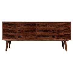 Vintage Mid-Century Scandinavian Modern Rosewood Chest of Drawers by Erik Brouer