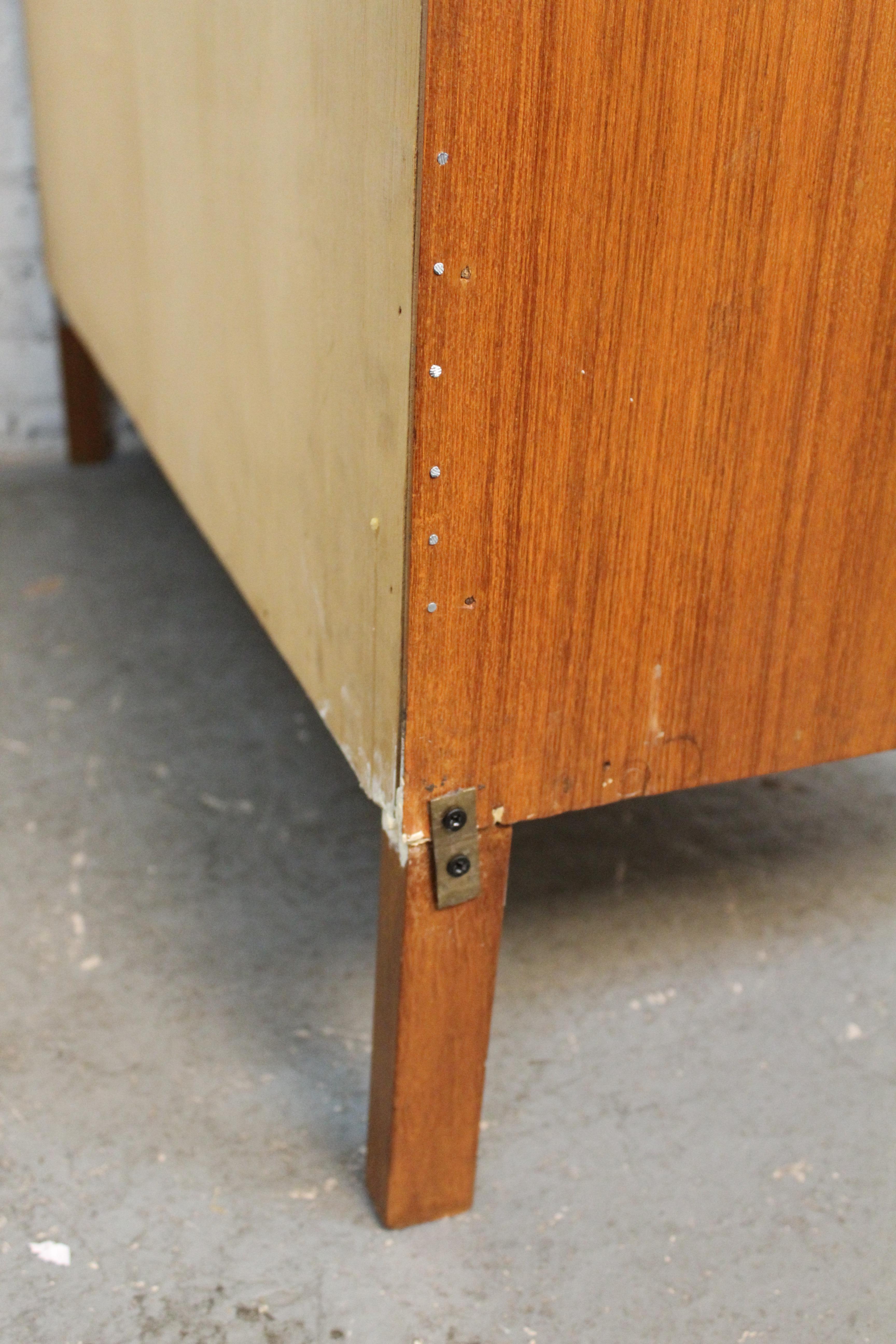 Vintage Mid-Century Scandinavian Modern Teak Dresser 5