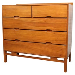 Vintage Mid-Century Scandinavian Modern Teak Dresser