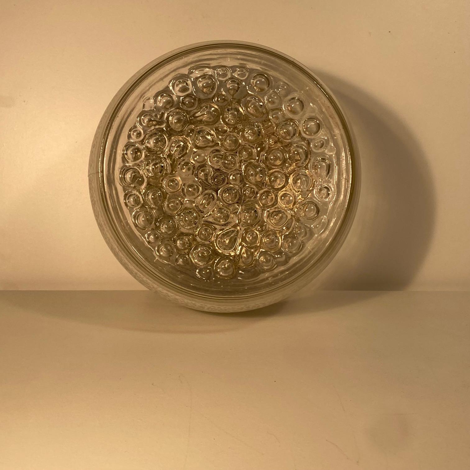 Aplique o empotrable vintage de mediados de siglo de VEB Görlitz, Alemania Oriental 1970. en venta 5