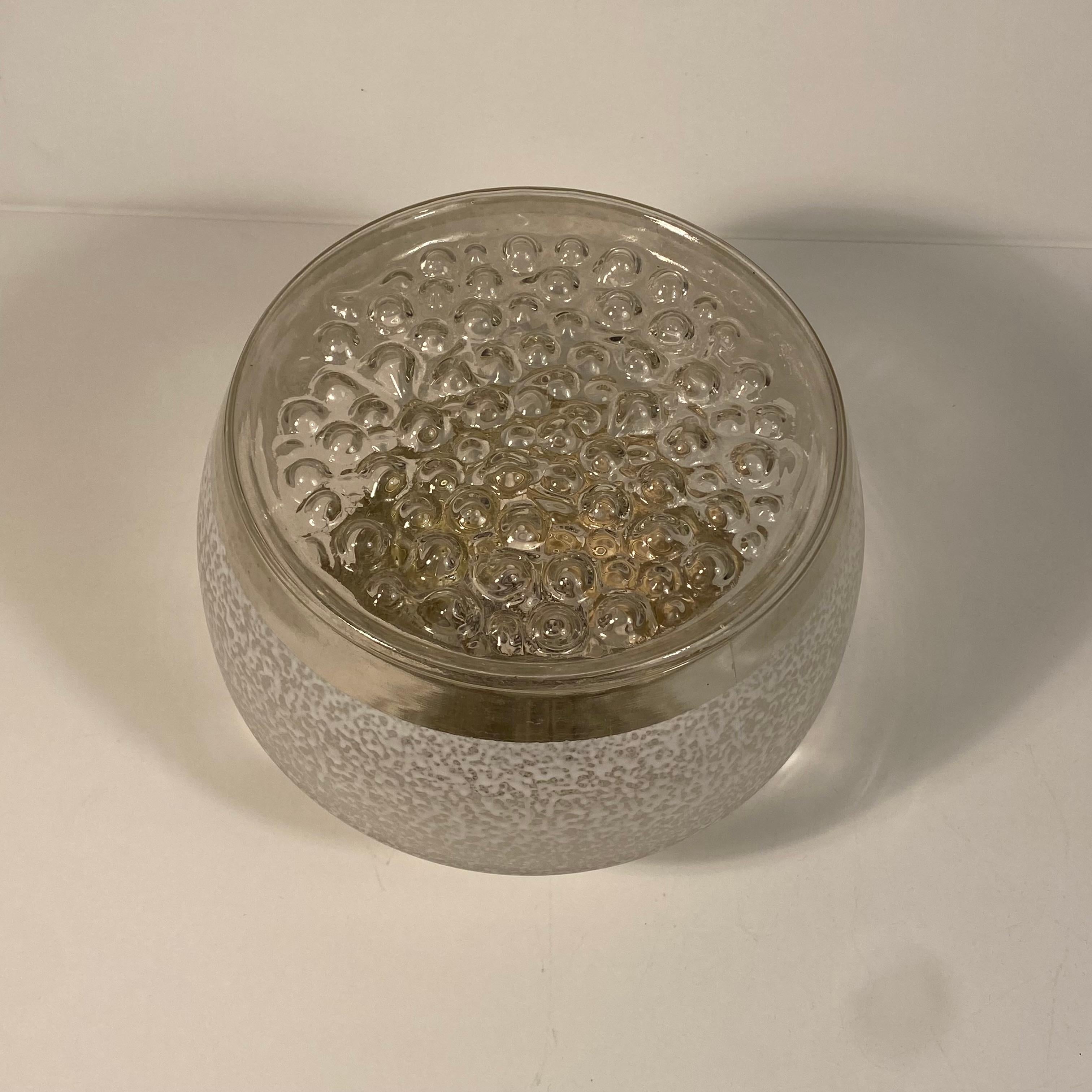 Aplique o empotrable vintage de mediados de siglo de VEB Görlitz, Alemania Oriental 1970. Moderno de mediados de siglo en venta