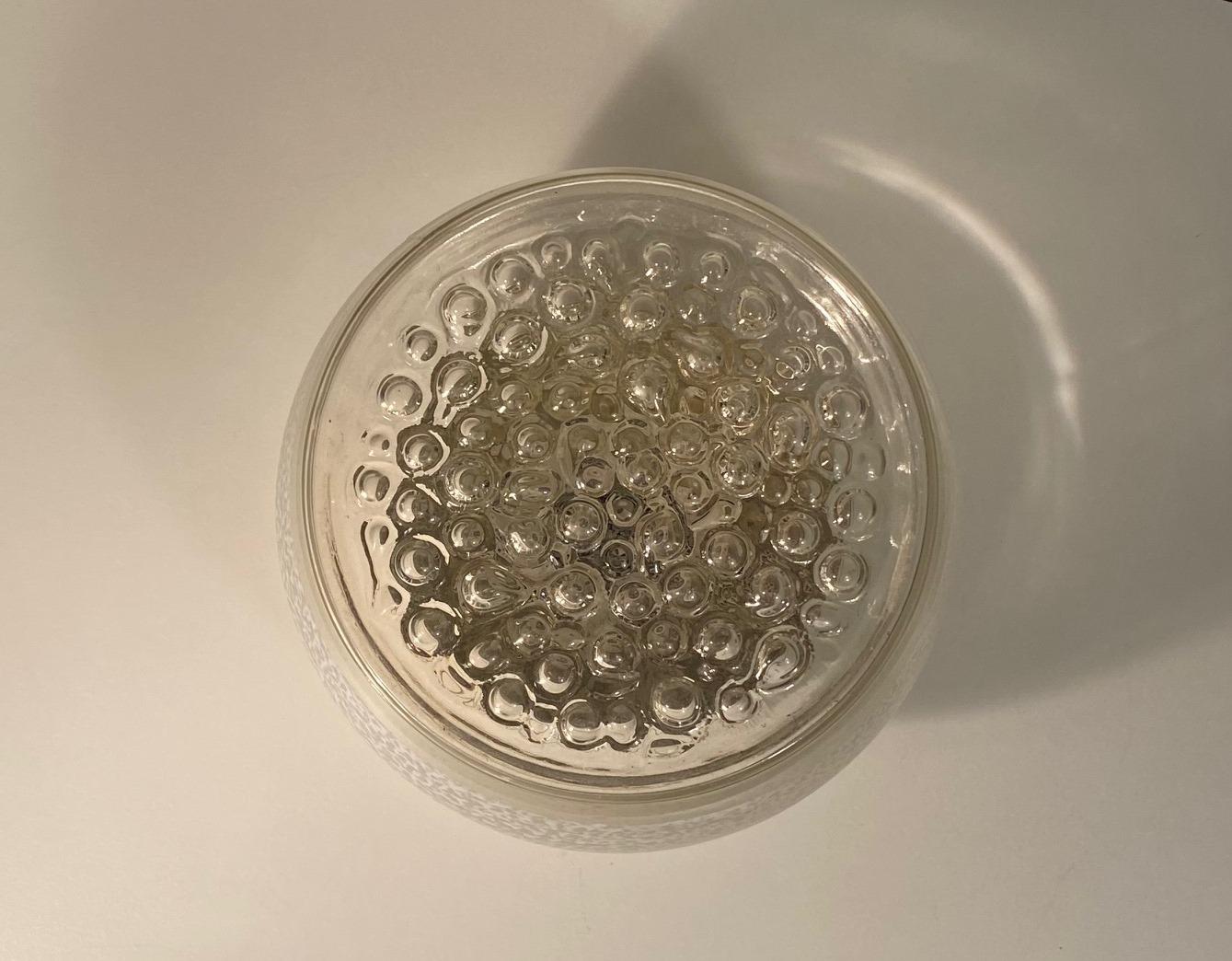 Aplique o empotrable vintage de mediados de siglo de VEB Görlitz, Alemania Oriental 1970. en Excelente estado para la venta en Trieste, IT