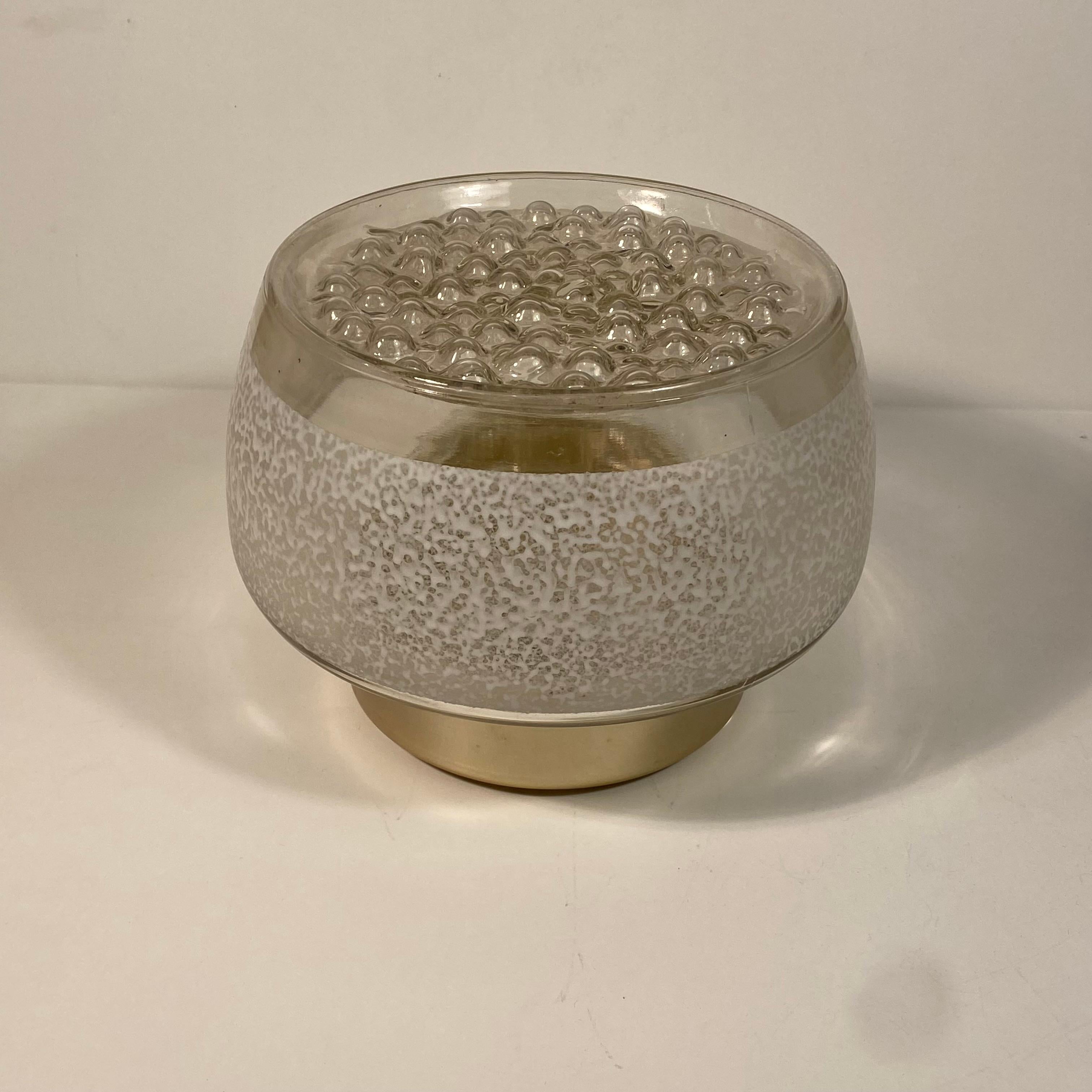 Aplique o empotrable vintage de mediados de siglo de VEB Görlitz, Alemania Oriental 1970. finales del siglo XX en venta