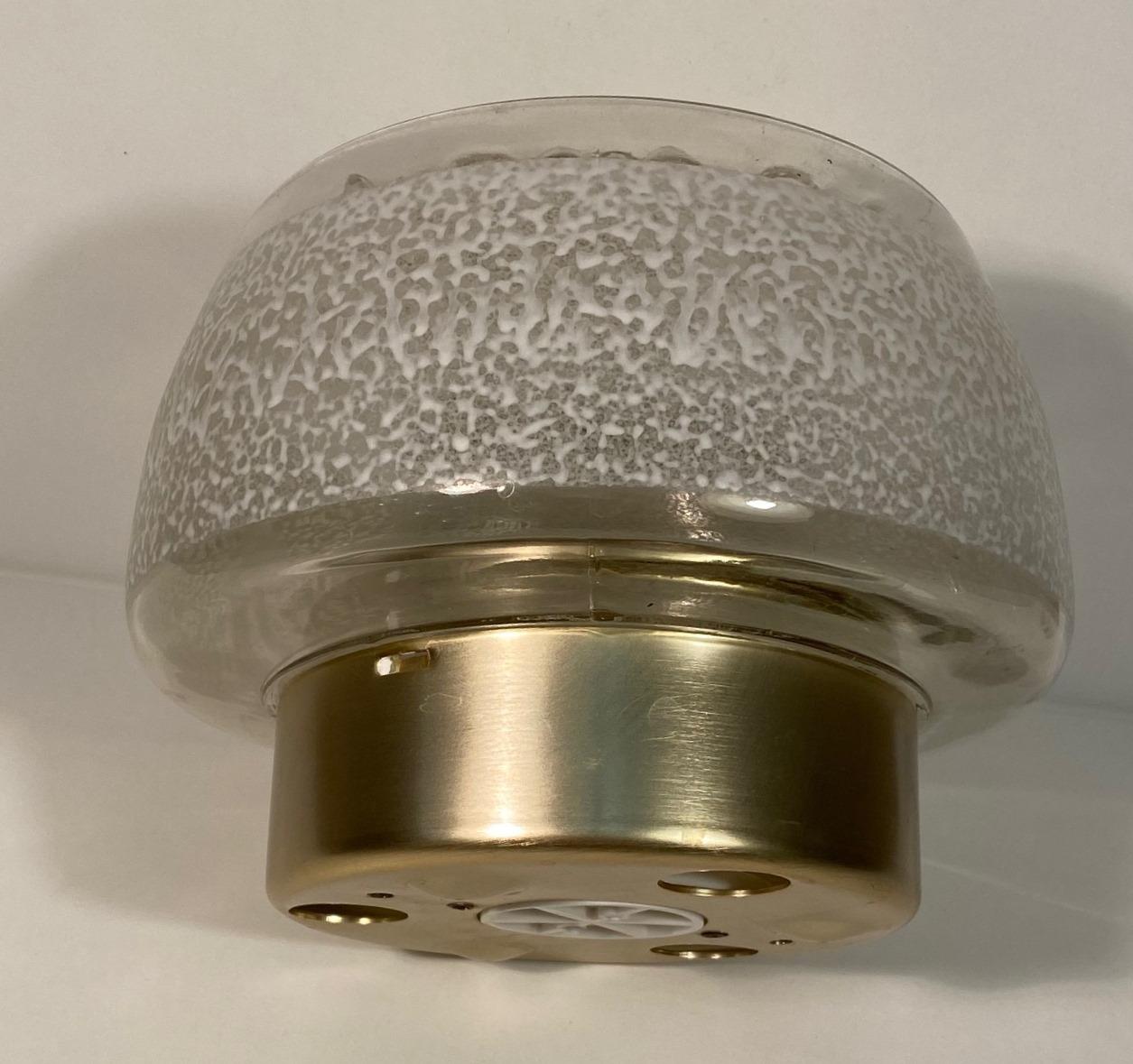 Aplique o empotrable vintage de mediados de siglo de VEB Görlitz, Alemania Oriental 1970. en venta 1