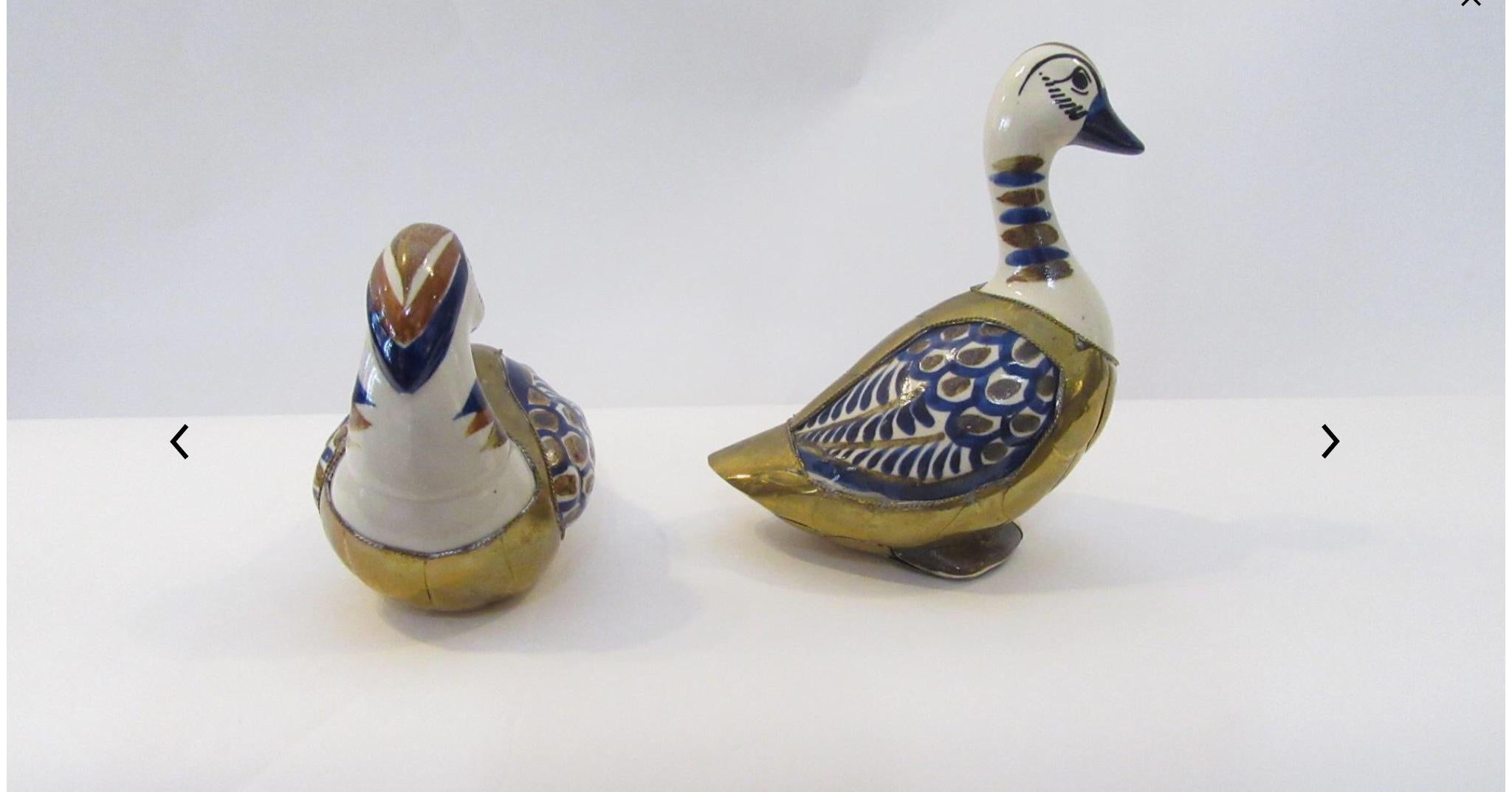 vintage duck figurines