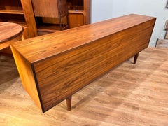 Vintage Mid Century Sideboard Danish Teak Server by Henry Rosengren Hansen for S