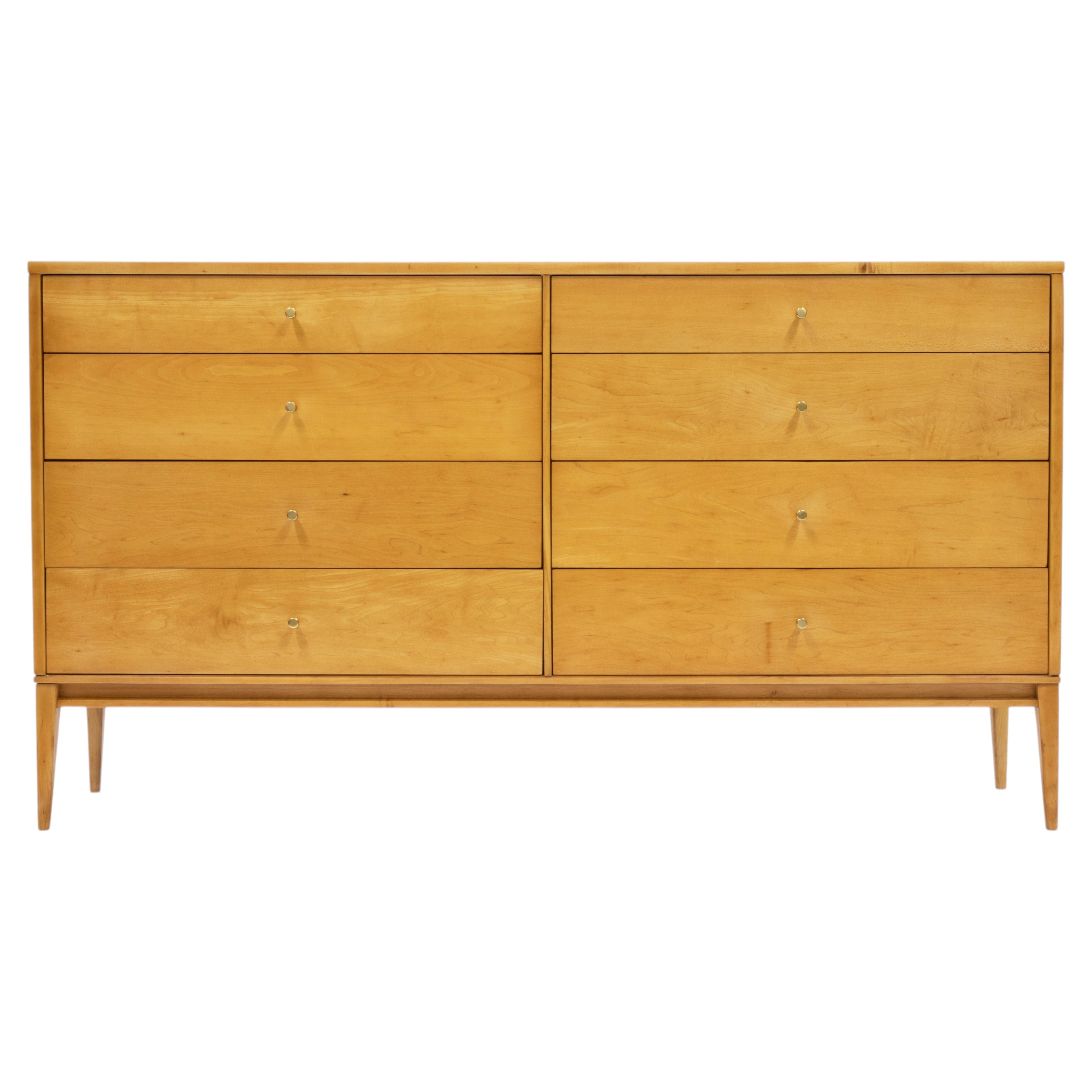 Vintage Mid Century Solid Maple "Planner Group" Dresser by Paul McCobb
