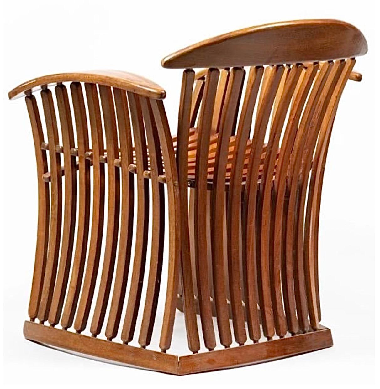 Milieu du XXe siècle Paire de chaises à vapeur vintage du milieu du siècle en vente