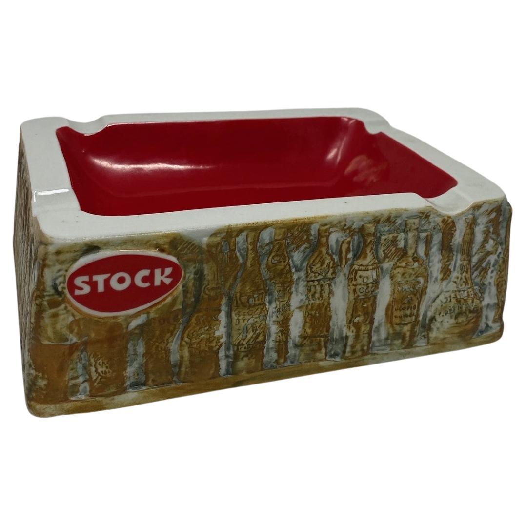 Posacenere in ceramica vintage di metà secolo in stock Italia