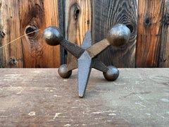 Vintage Mid Century Style Rustic Jack Jax Home Decor Bookends