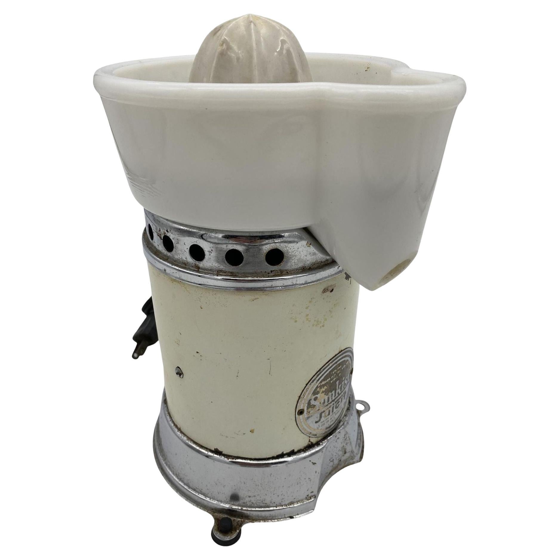Vintage Mid-Century Sunkist Juicer For Sale