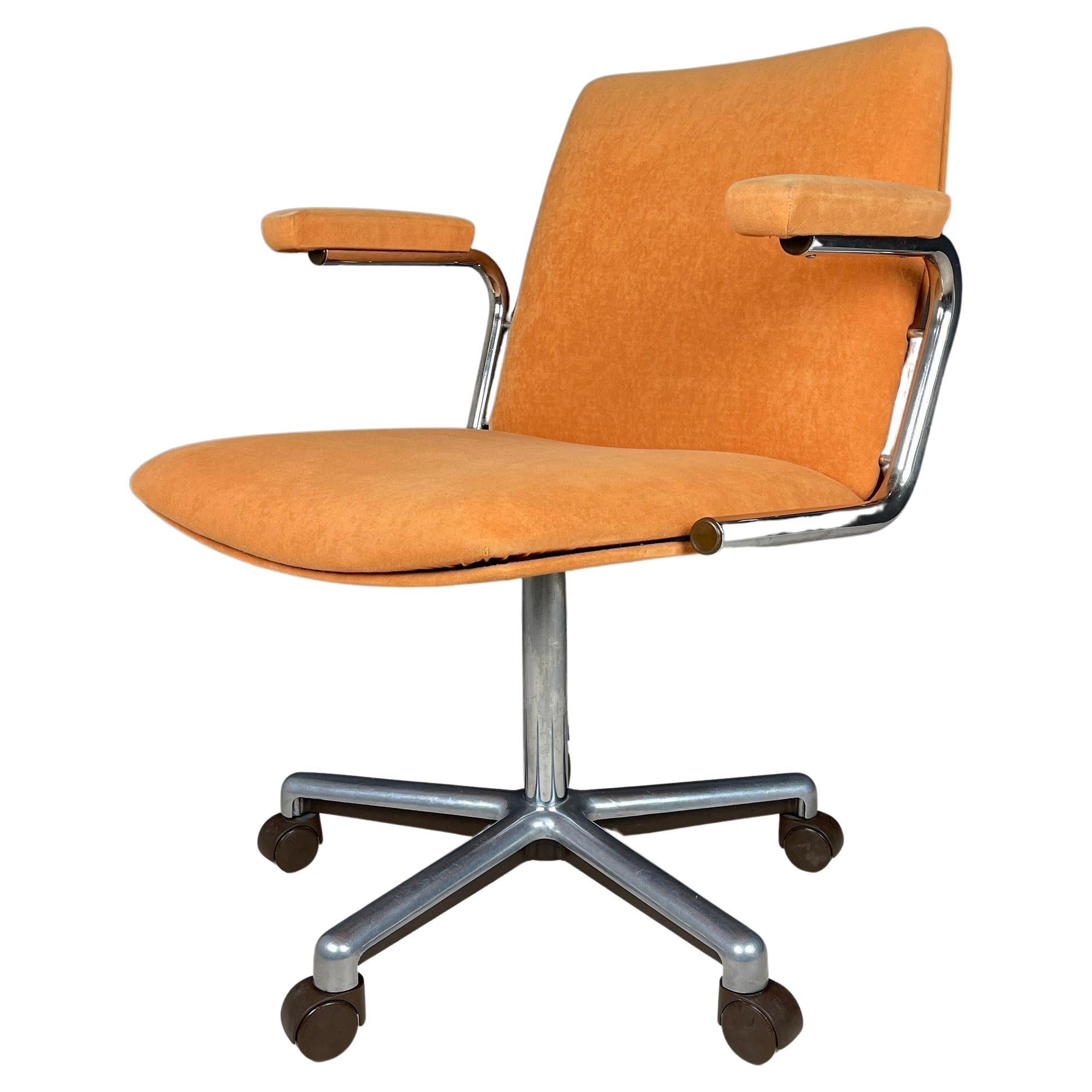 Vintage Mid-Century Swivel Office Chair from 1980s Yugoslavia