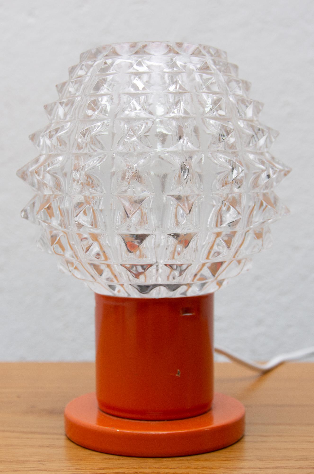 Czech Vintage Midcentury Table Lamp by Kamenicky Senov, 1960s