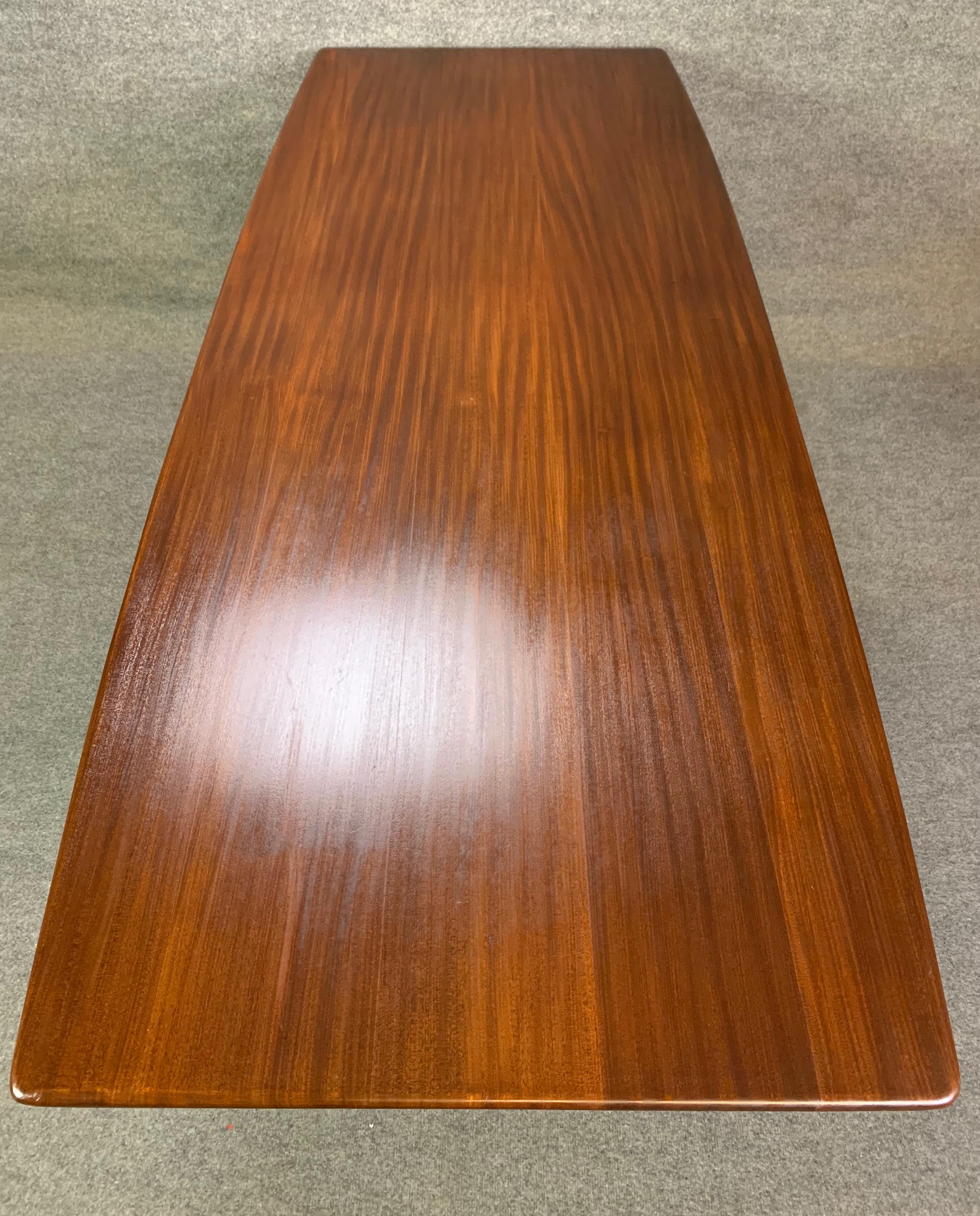 Mid-20th Century Vintage Midcentury Teak Dining Table Attributed to Richard Hornby & Fyne Ladye For Sale