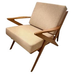 Sedia Occasionale in teak d'epoca del metà del secolo scorso