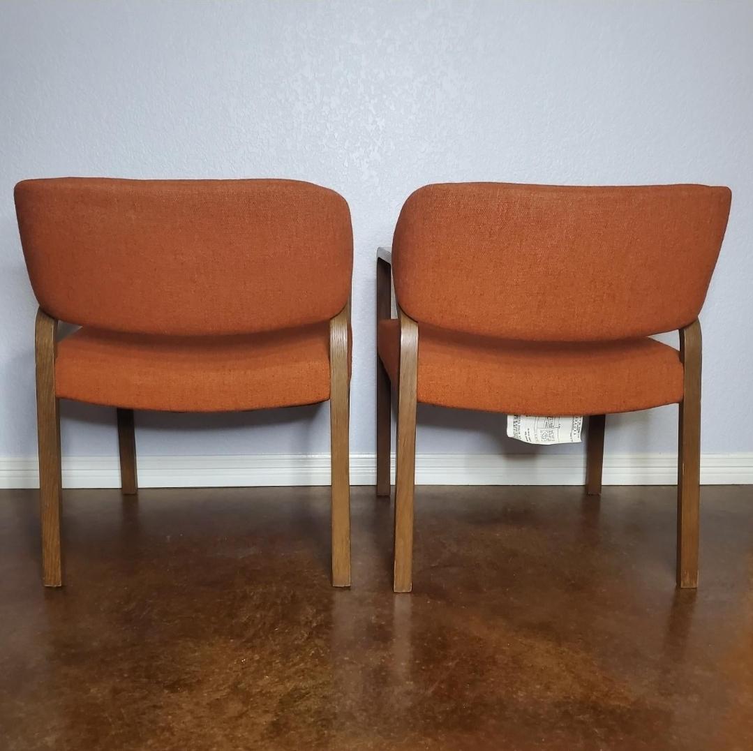 Vintage Mid Century Thonet Bentwood Armchairs - a Pair For Sale 4