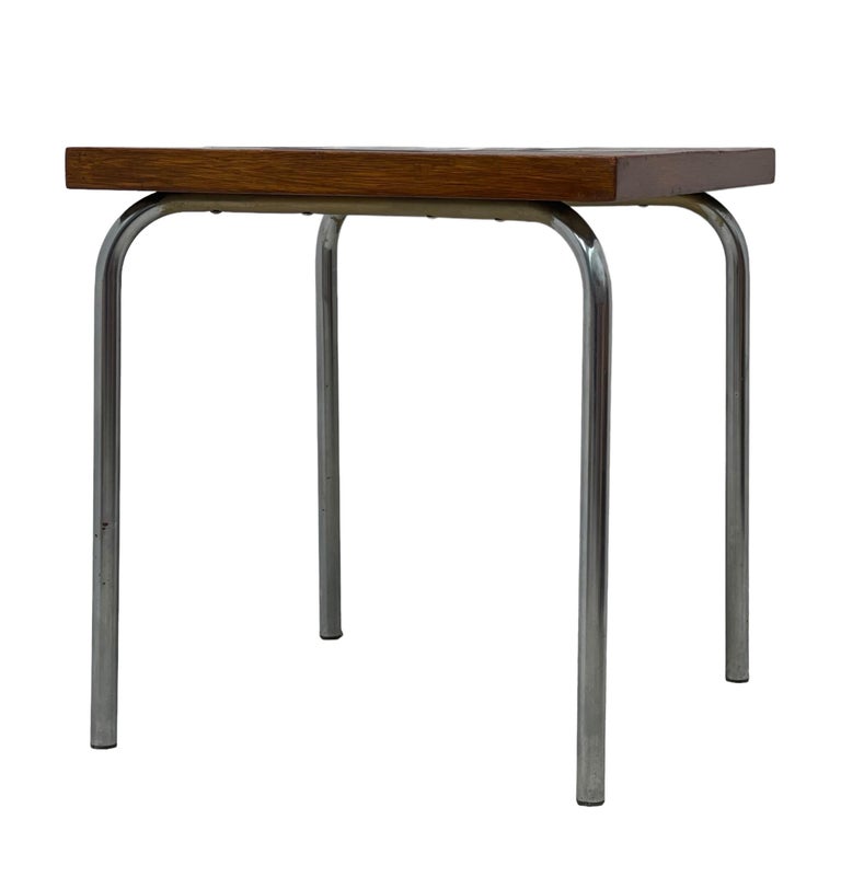 Vintage Mid Century Tile Top End Table or Accent Stand For Sale at 1stDibs