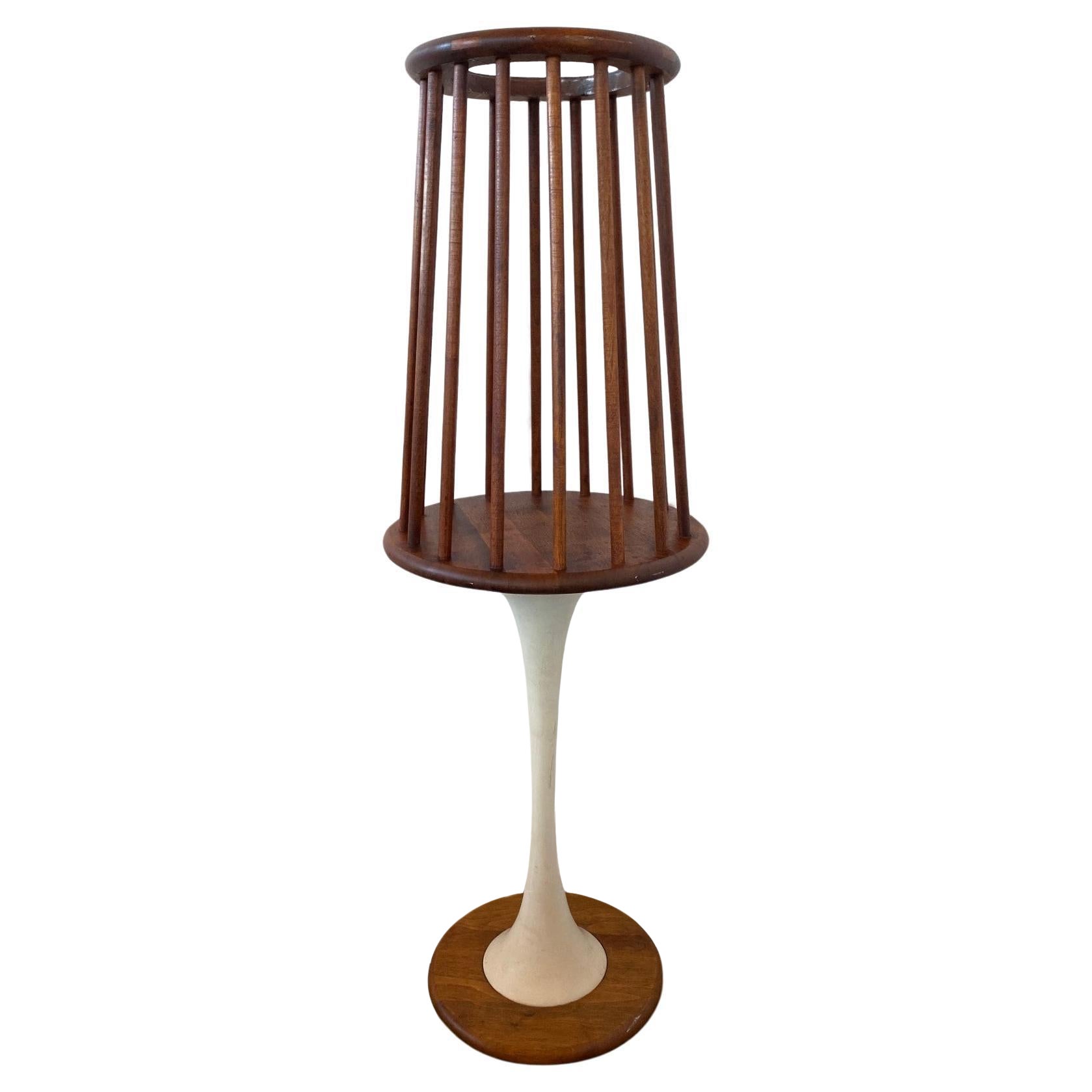 Vintage Mid-Century Tulip Base Plant Stand