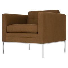 Silla de salón Vintage Mid Century "Tuxedo Series" de J & J Brook Limited, 1962