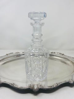 Vintage Mid Century Waterford Lead Crystal Decanter with Stopper