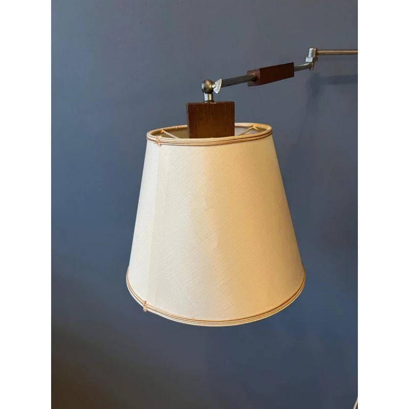 Mid-Century Modern Vintage Mid-Century Wooden Wall Lamp