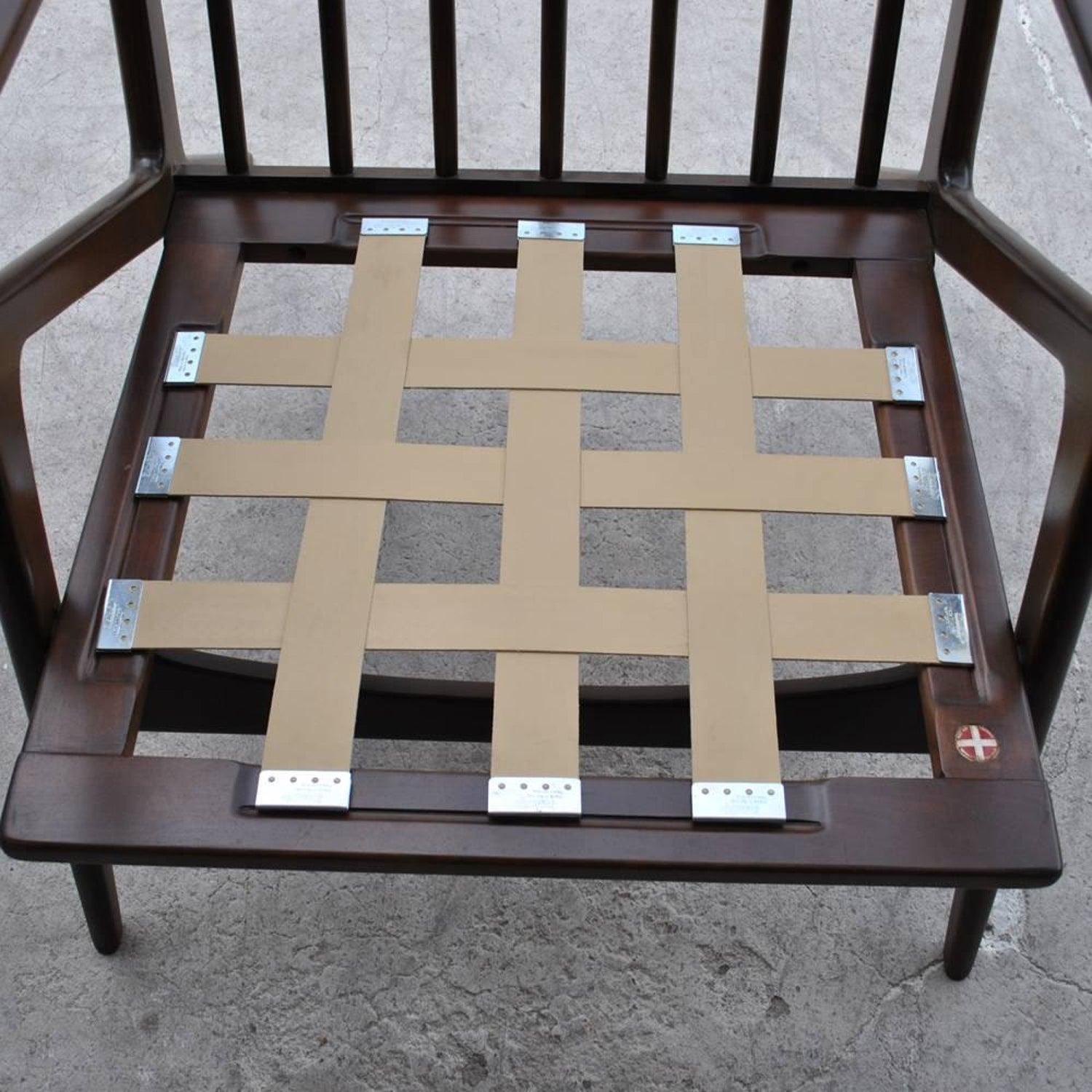 Vintage Midcentury Z Chair By Poul Jensen For Selig For Sale At 1stdibs