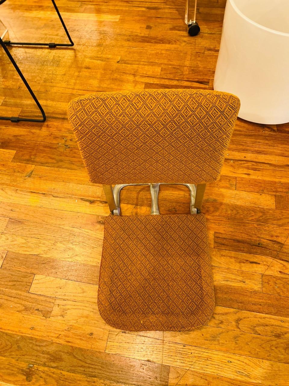Brushed Vintage Midcentury Zaisu Chairs 'set of 4'