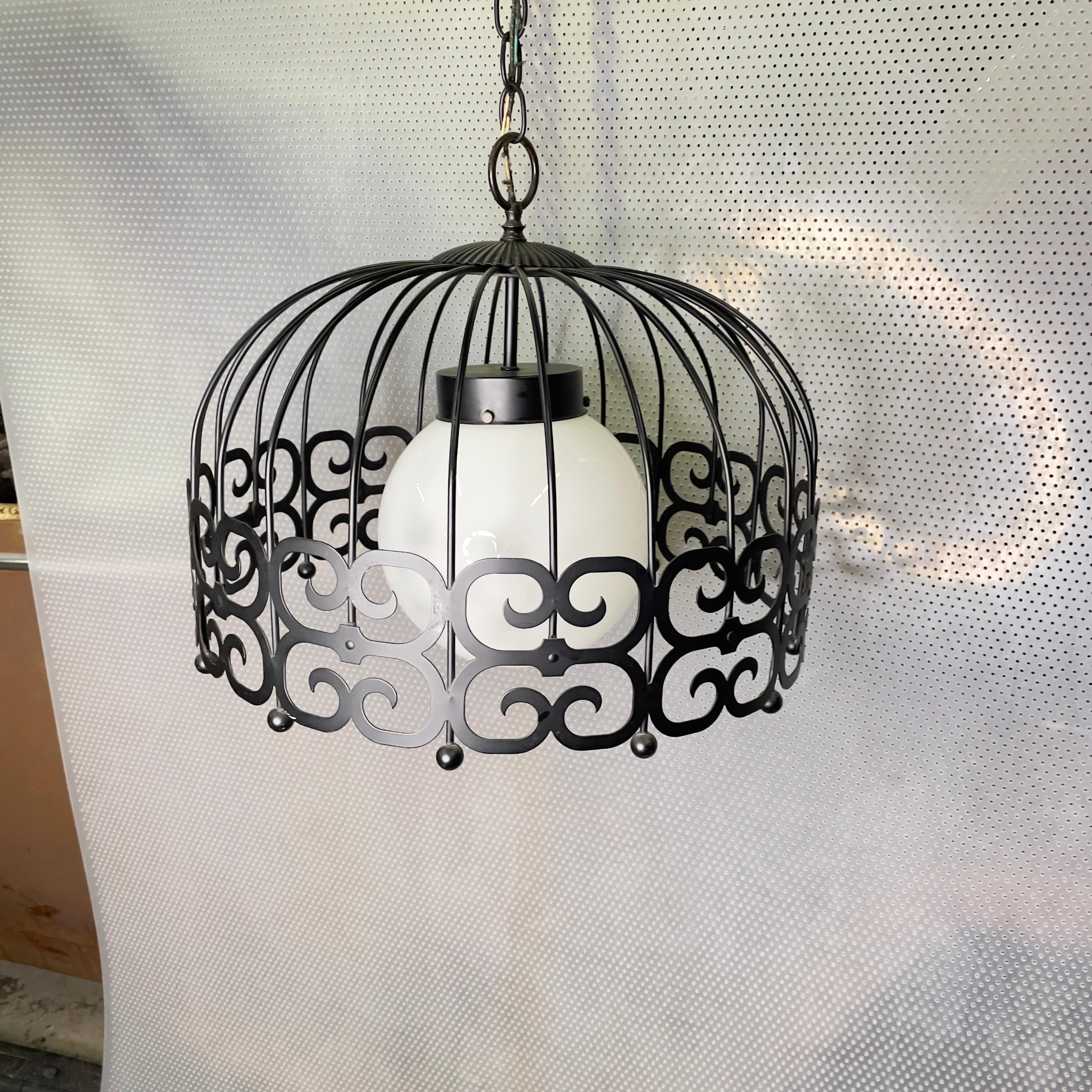 Vintage Mid Mod Umanoff Pendant Chandelier 2