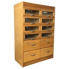 Vintage Midcentury 12-Drawer Haberdashery Cabinet