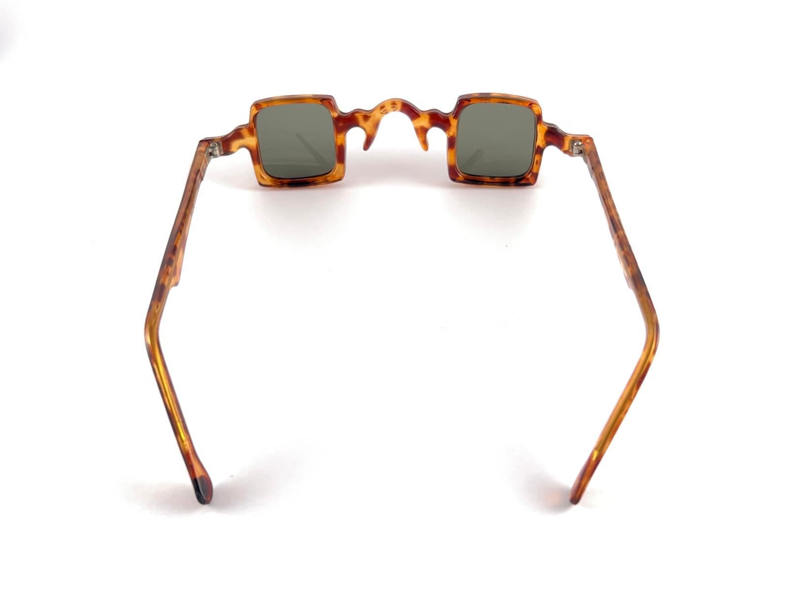 Vintage Midcentury 1950’S Medium Tortoise Sunglasses Made In France For Sale 5