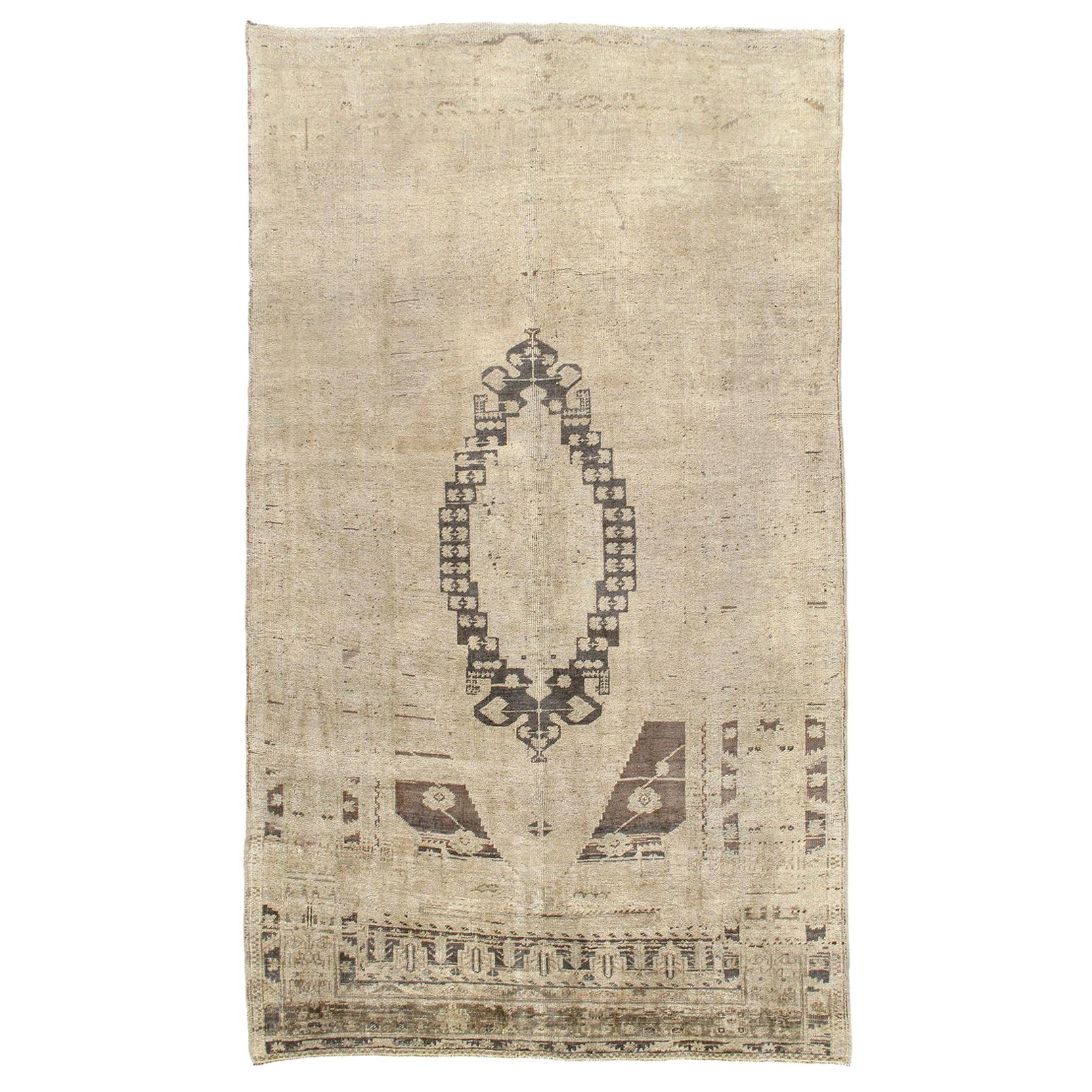 Vintage Midcentury Anatolian Rug For Sale