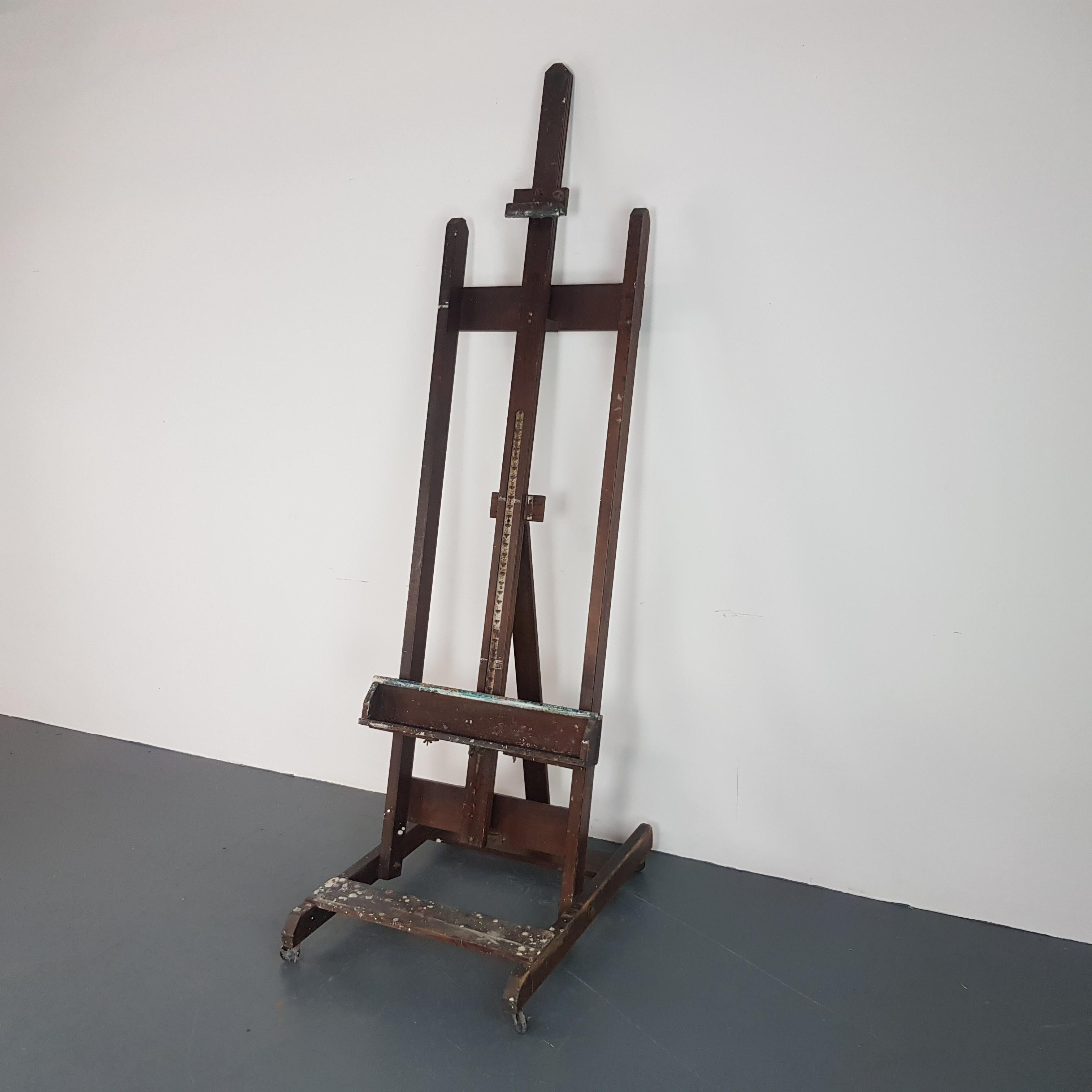 Vintage Midcentury Anco Bilt Artist's Easel In Good Condition In Lewes, East Sussex