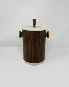 Vintage Midcentury Atomic Ice Bucket by Kromex