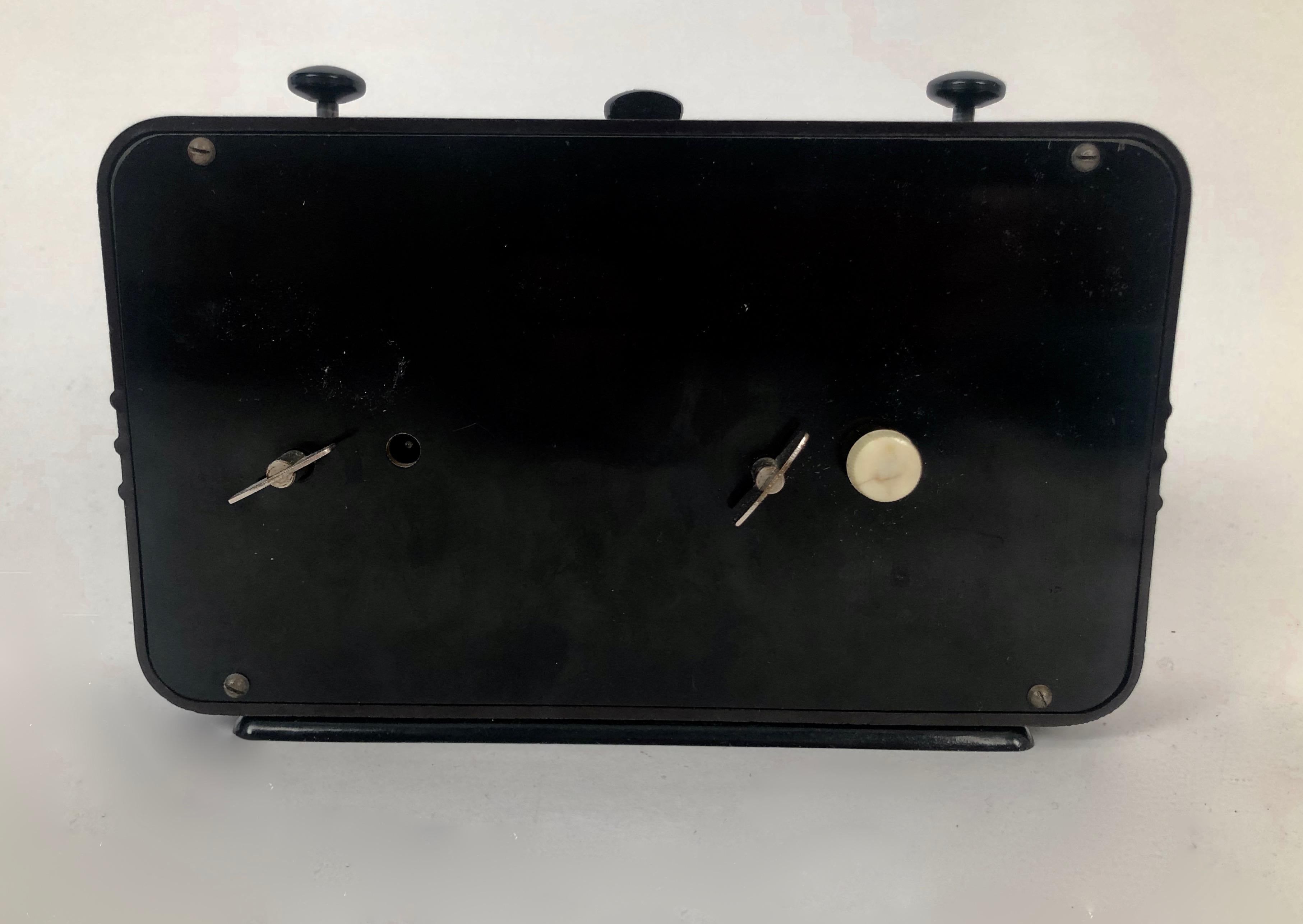 Mid-Century, Bakelite, Chess Clock Timer from Chronotechna, 1950 's In Good Condition For Sale In Vienna, Austria