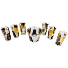 Vintage Midcentury Barware Cocktail Set