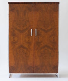 Vintage Midcentury Bauhaus Wardrobe Cupboard Designed by Hagemann, circa 1930