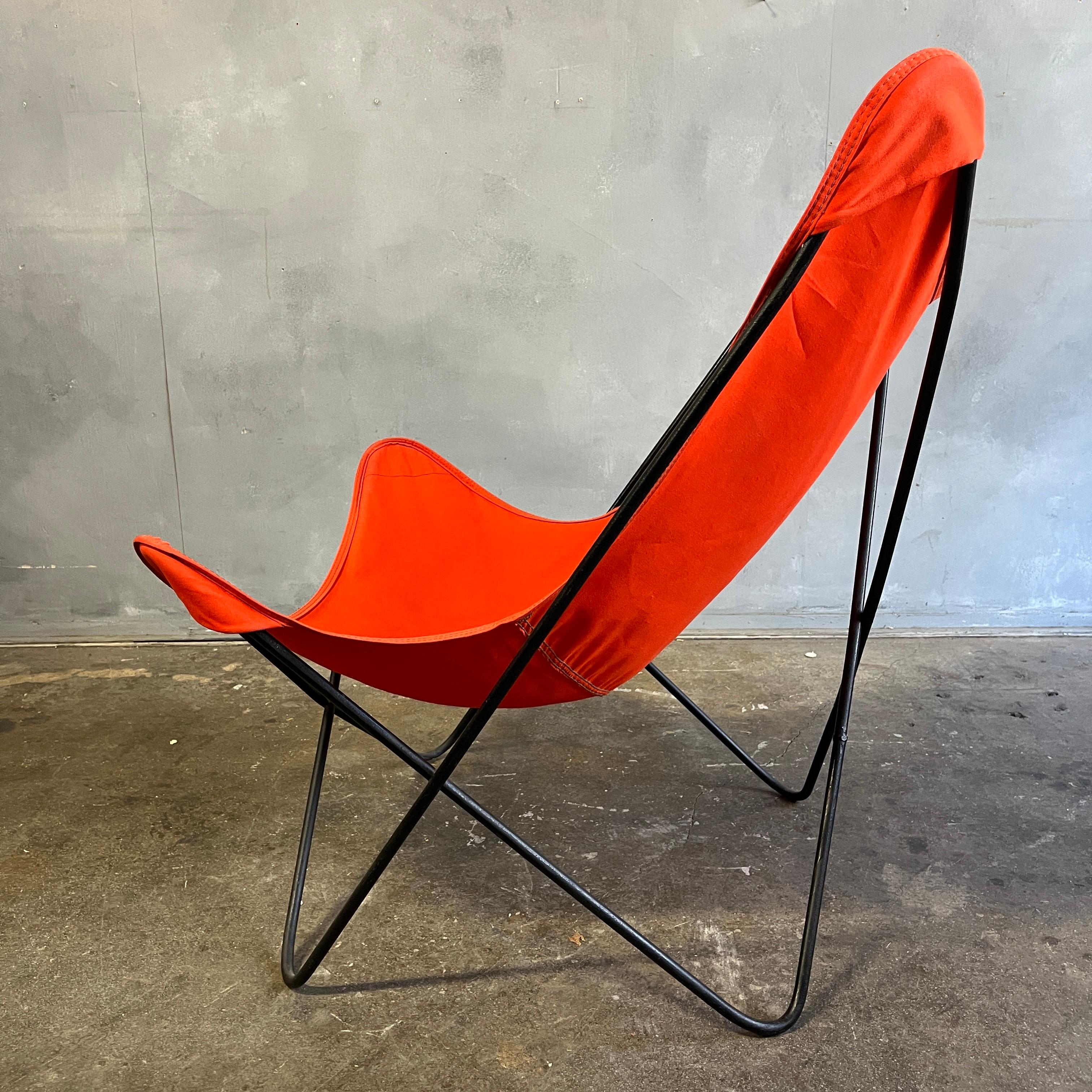 Vintage Mid-Century BKF Hardoy Butterfly Chair for Knoll 4
