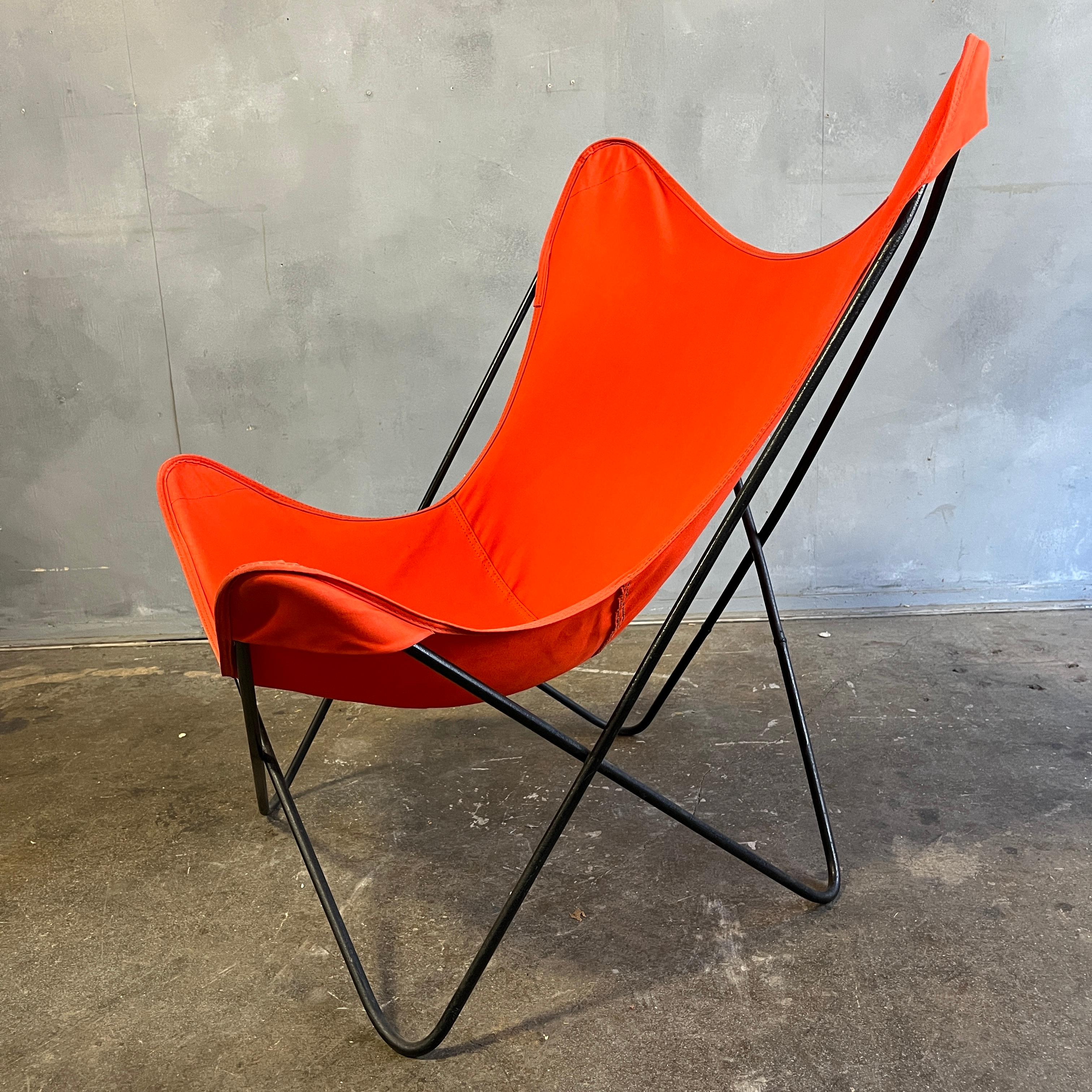 Vintage Mid-Century BKF Hardoy Butterfly Chair for Knoll 5