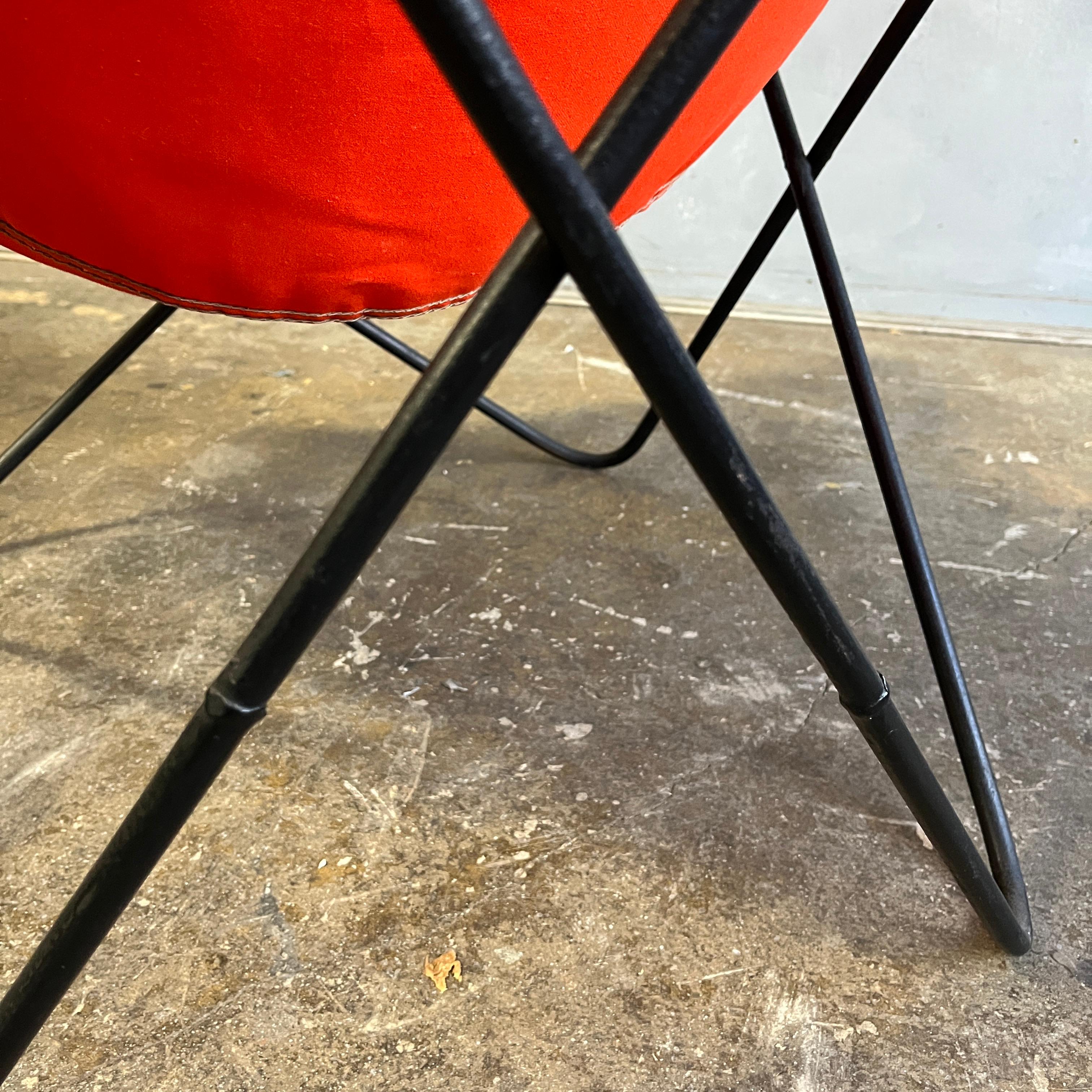 Vintage Mid-Century BKF Hardoy Butterfly Chair for Knoll In Good Condition In BROOKLYN, NY