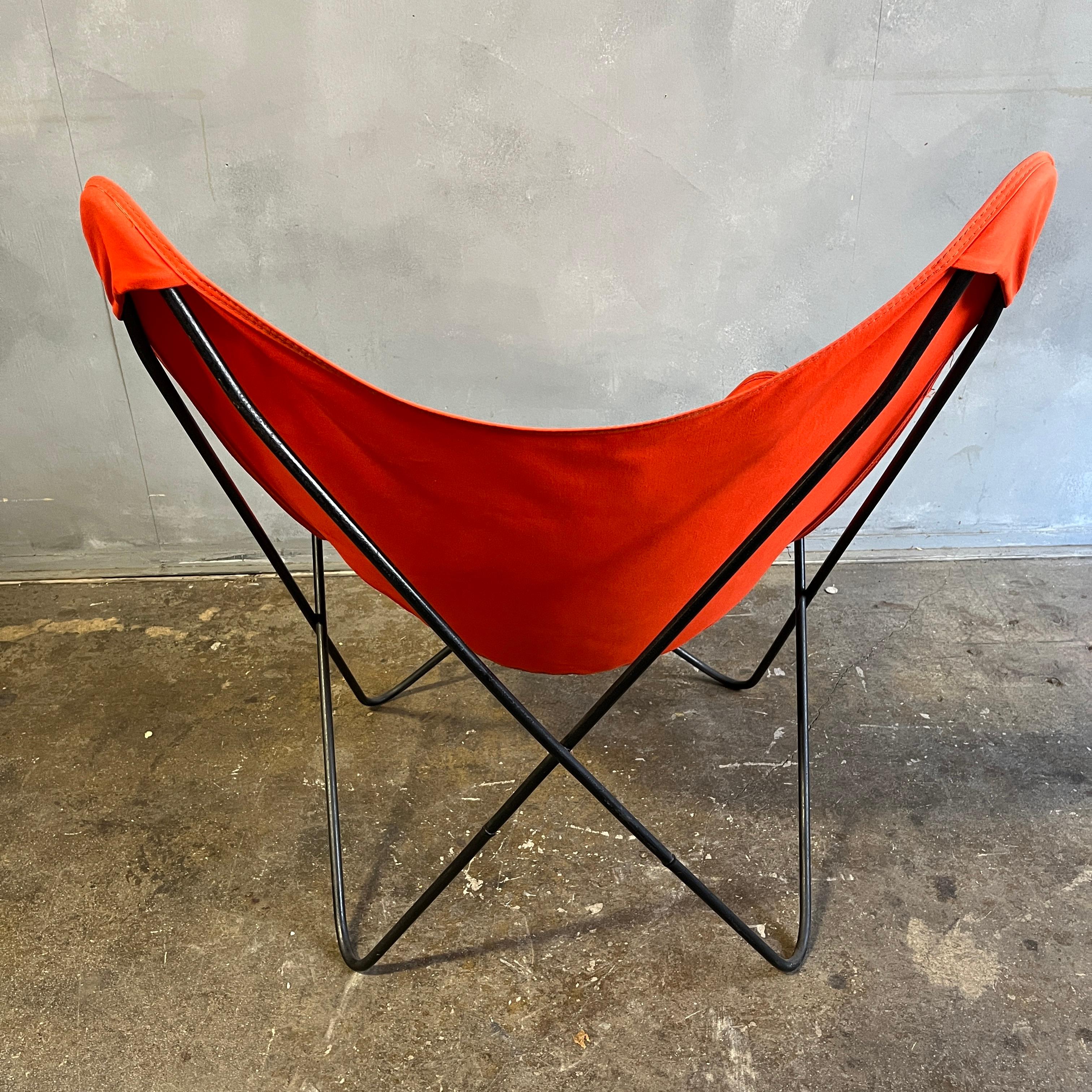 Vintage Mid-Century BKF Hardoy Butterfly Chair for Knoll 3