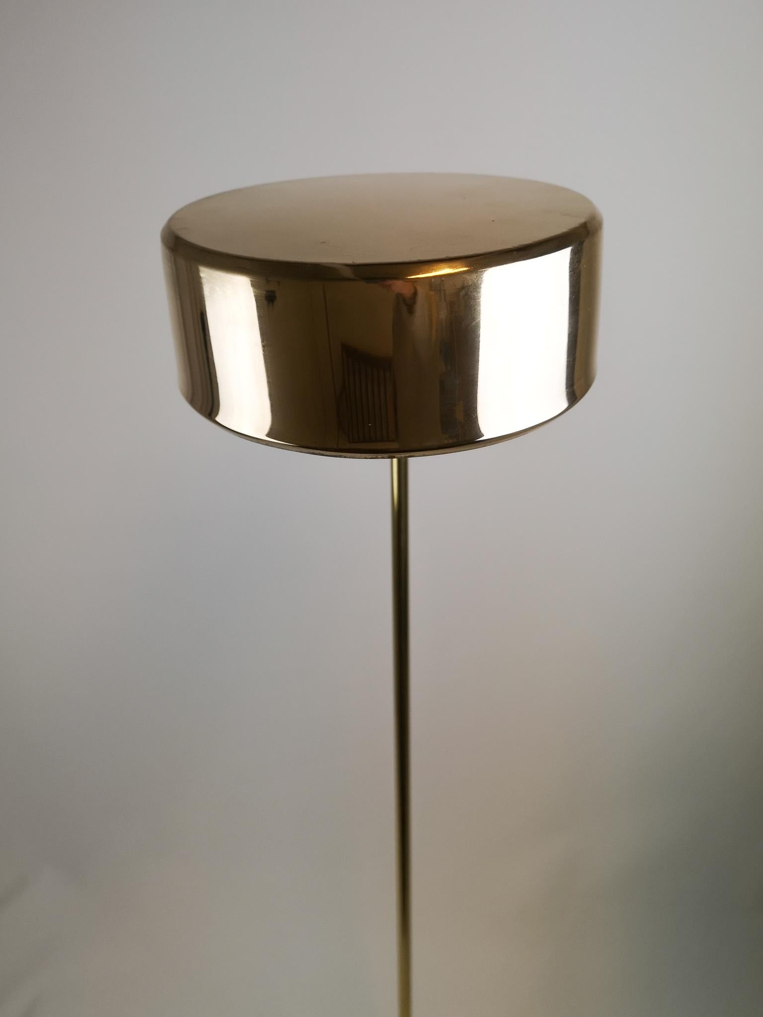 Swedish Vintage Midcentury Brass Atelje Lyktan Floor Lamp Sweden
