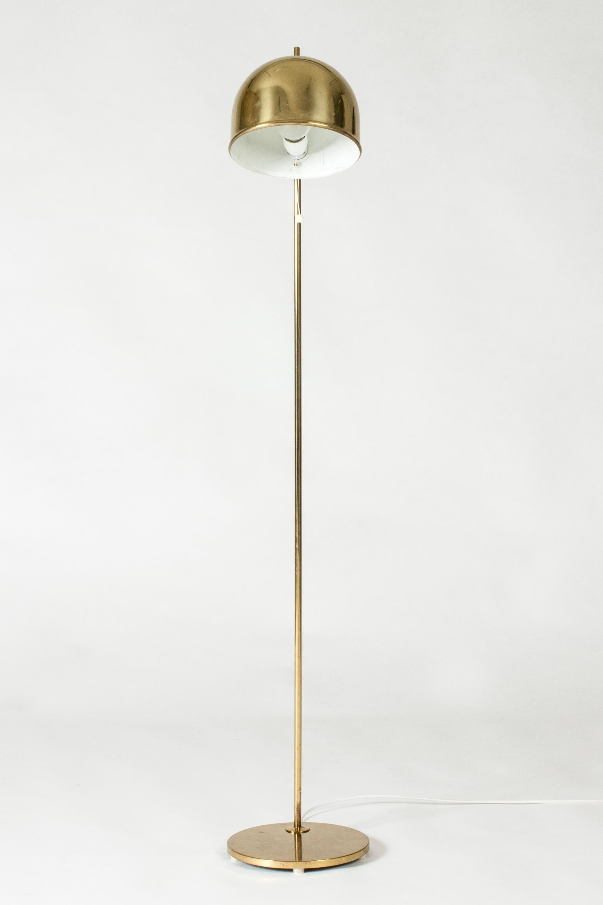 Vintage Stehlampe aus Messing aus der Mitte des Jahrhunderts, Bergboms, Schweden, 1960er Jahre (Skandinavische Moderne) im Angebot