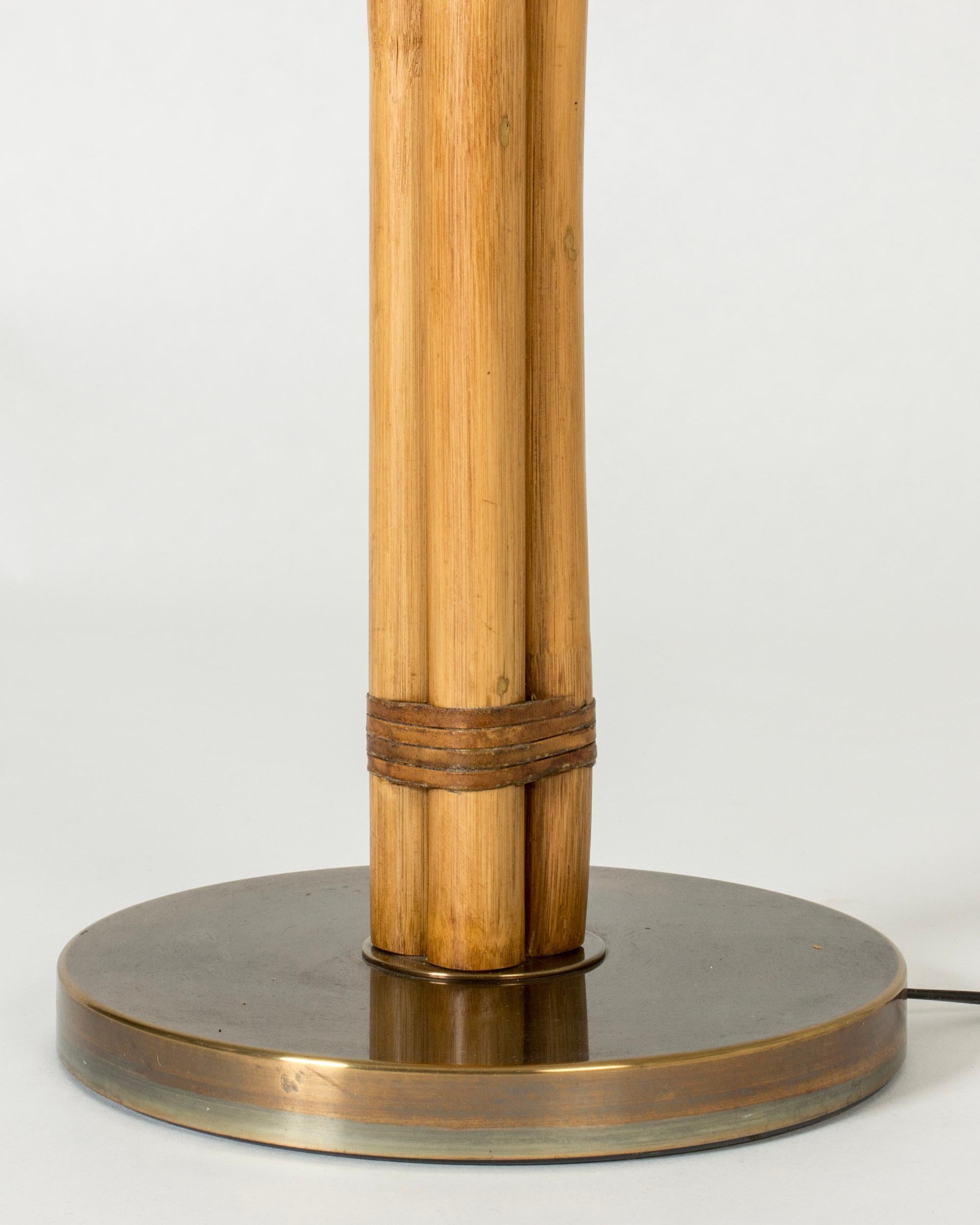 Swedish Vintage Midcentury Brass Floor Lamp from Bergboms, Sweden, 1960s