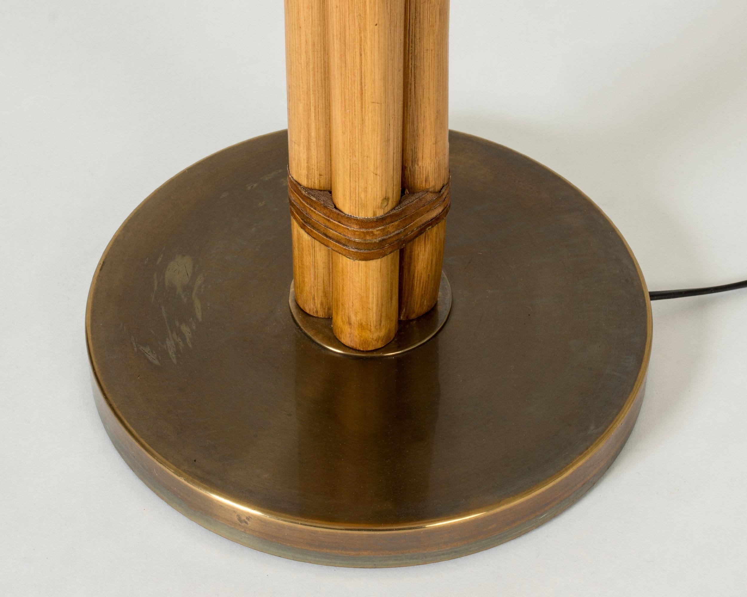 Mid-20th Century Vintage Midcentury Brass Floor Lamp from Bergboms, Sweden, 1960s