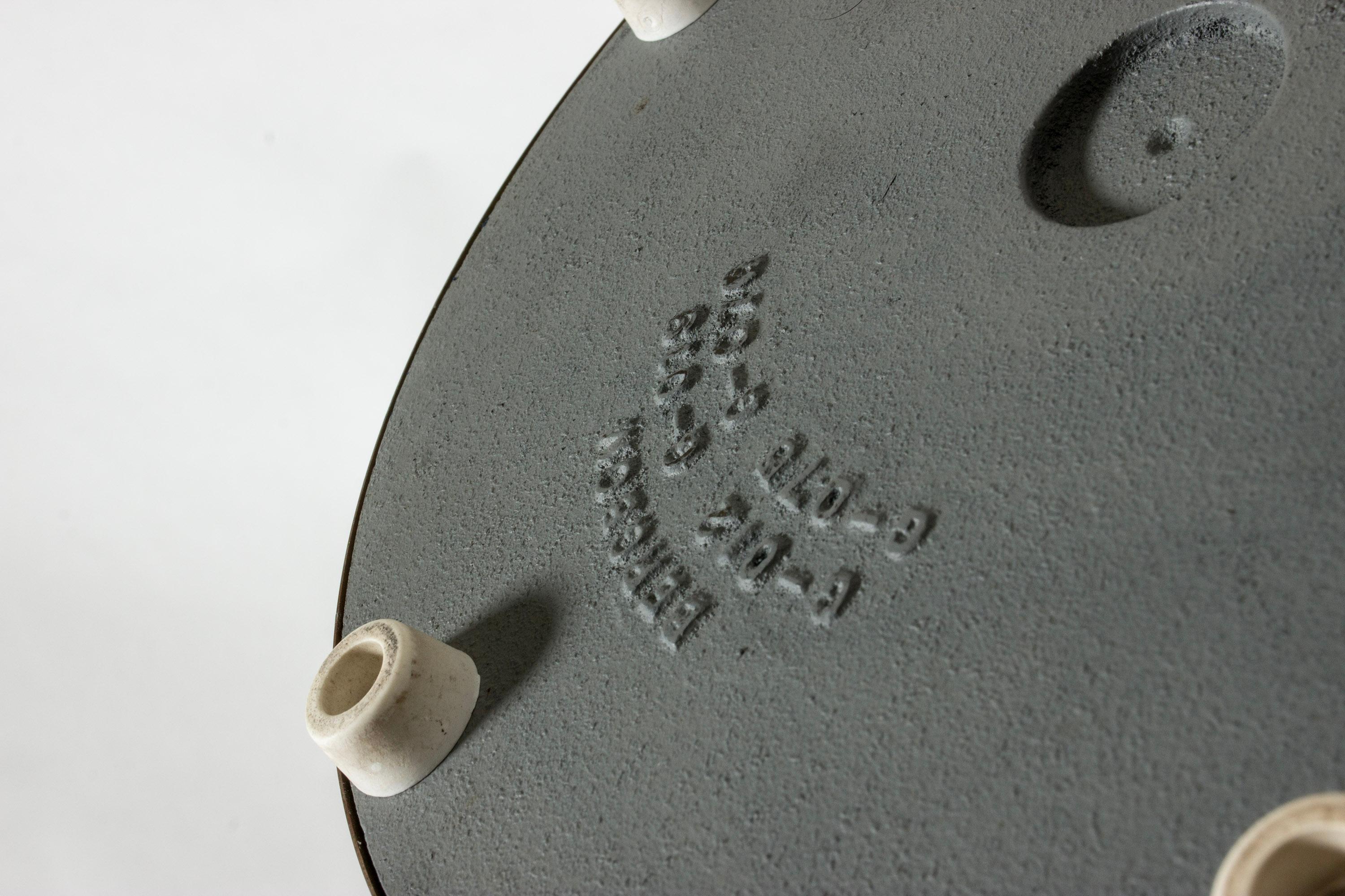 Vintage Stehlampe aus Messing aus der Mitte des Jahrhunderts, Bergboms, Schweden, 1960er Jahre im Angebot 1