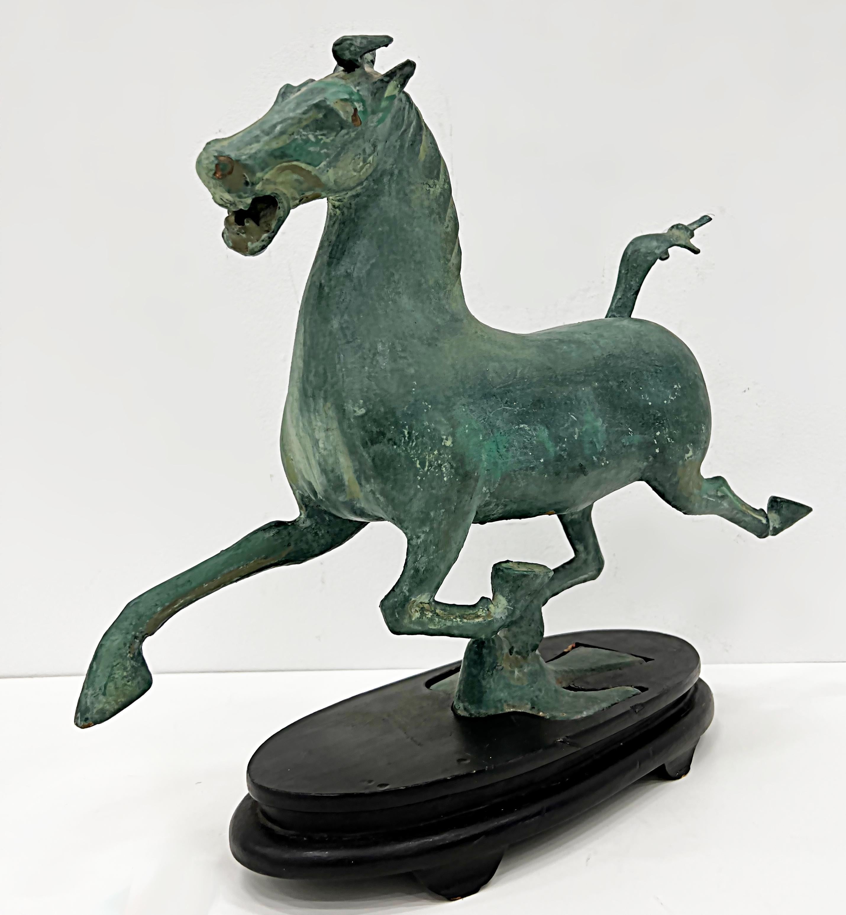 chinesisches pferd skulptur