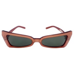 Lunettes de soleil vintage Midcentury Brunal Metallic Rose 1960
s Made in France Lunettes de soleil vintage Midcentury Brunal Metallic Rose 1960
s Made in France