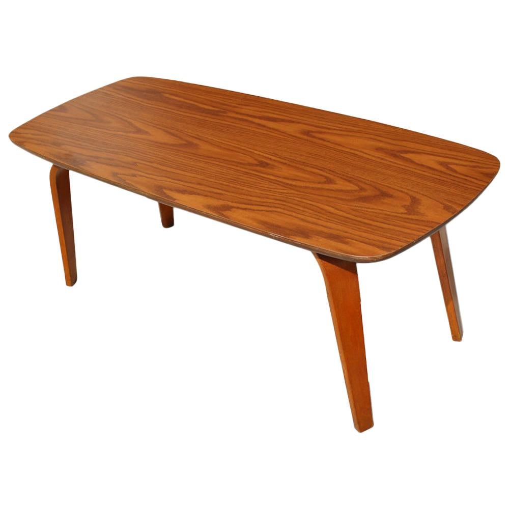41.5" Vintage Midcentury Coffee Table by Thonet