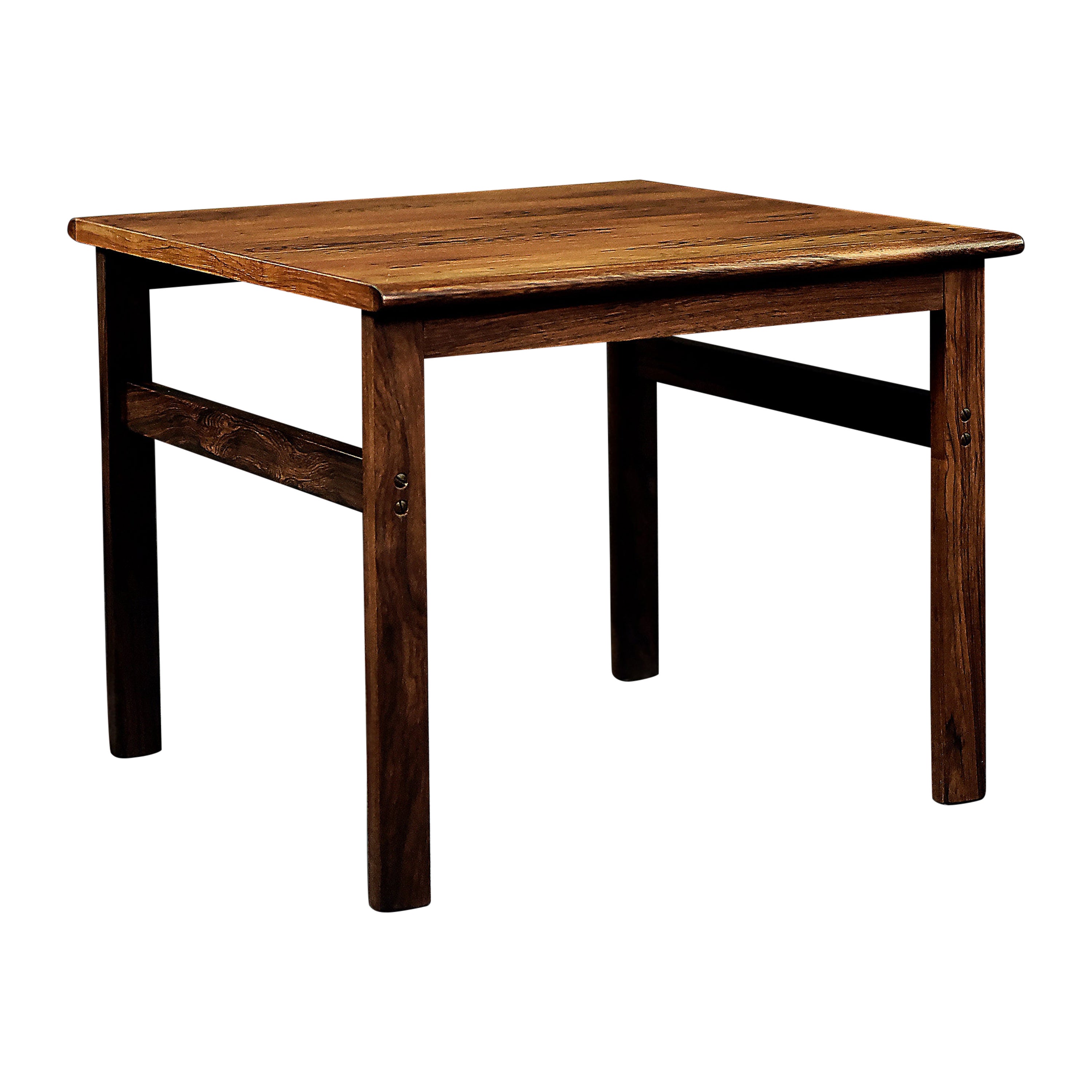 Vintage Midcentury Danish Modern Rosewood Coffee Table Capella by Illum Wikkelsø
